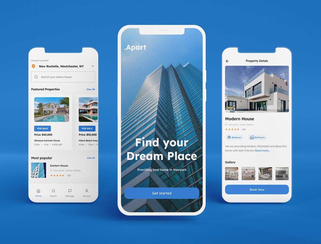 Easy to use real estate software for mobile home listings