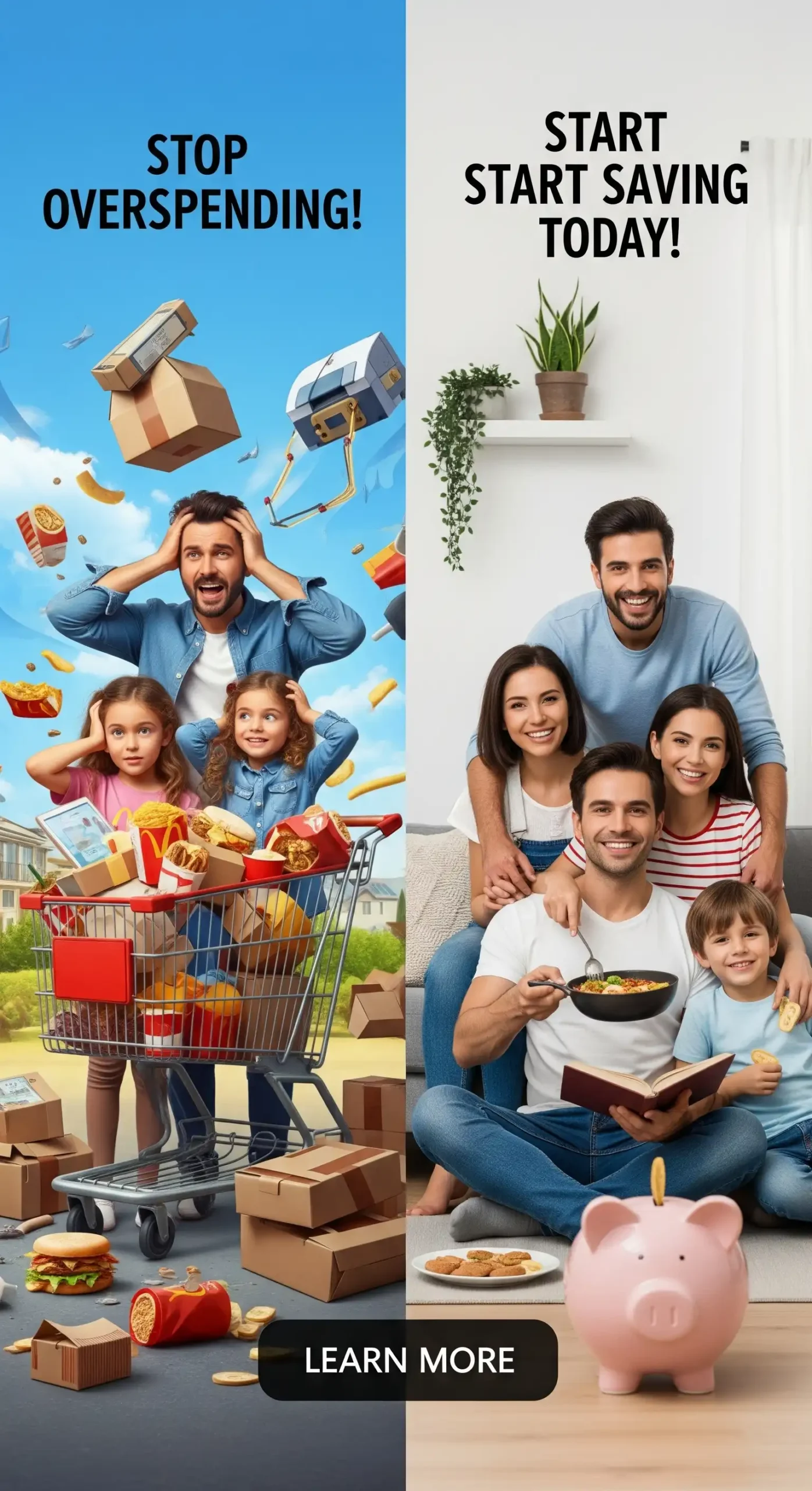 Frugal Lifestyle Changes for Suburban Families to Stop Overspending Immediately