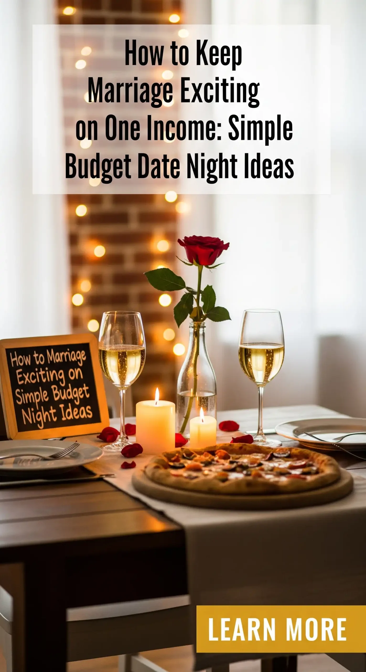How to Keep Marriage Exciting on One Income Simple Budget Date Night Ideas